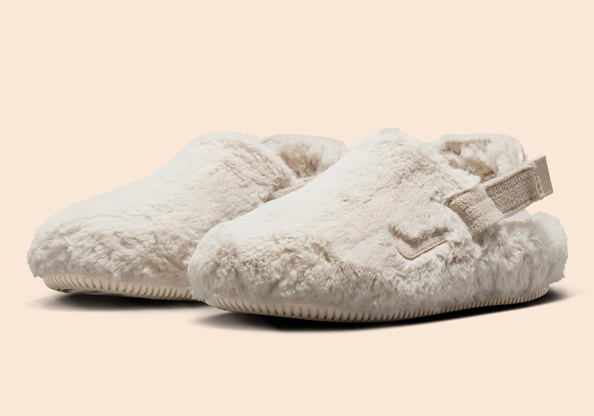 Nike Calm Mule Fur Release Date SneakerNews