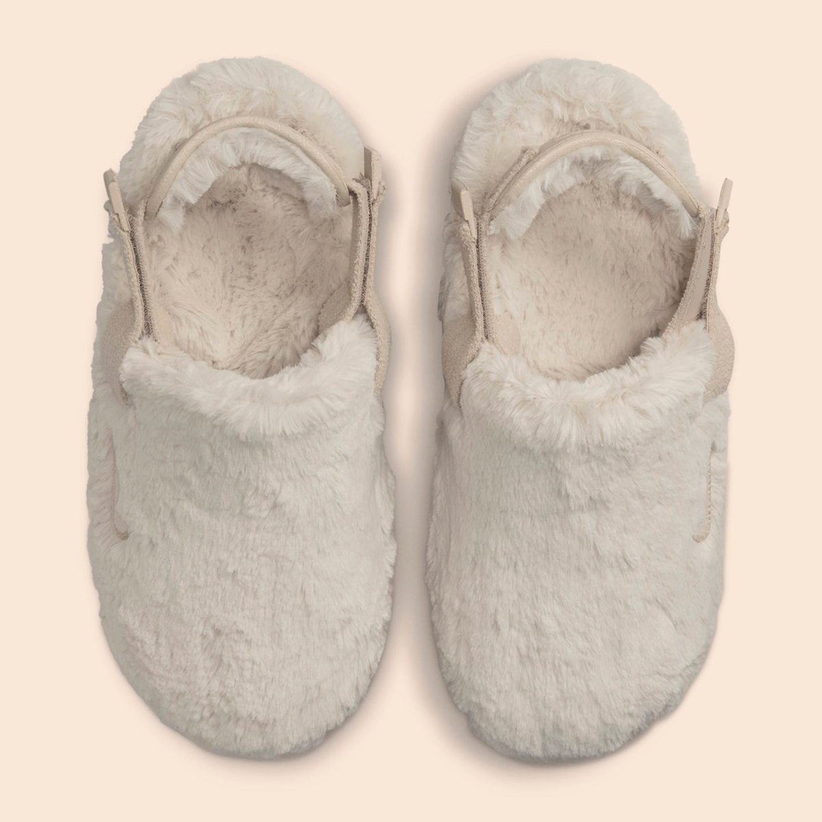 Nike Calm Slide Fur Sanddrift Fz3118 100 6