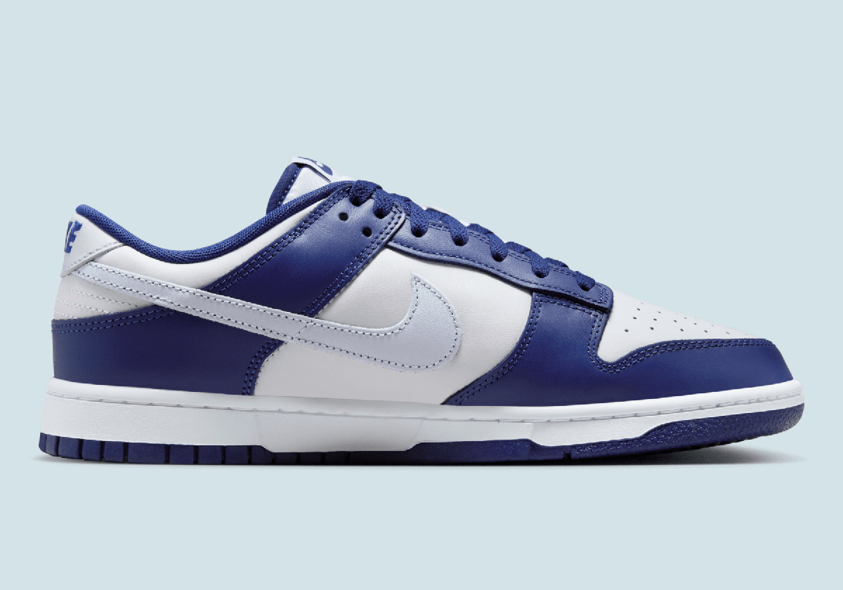 nike dunk low deep royal blue football grey white dv0833 401 1