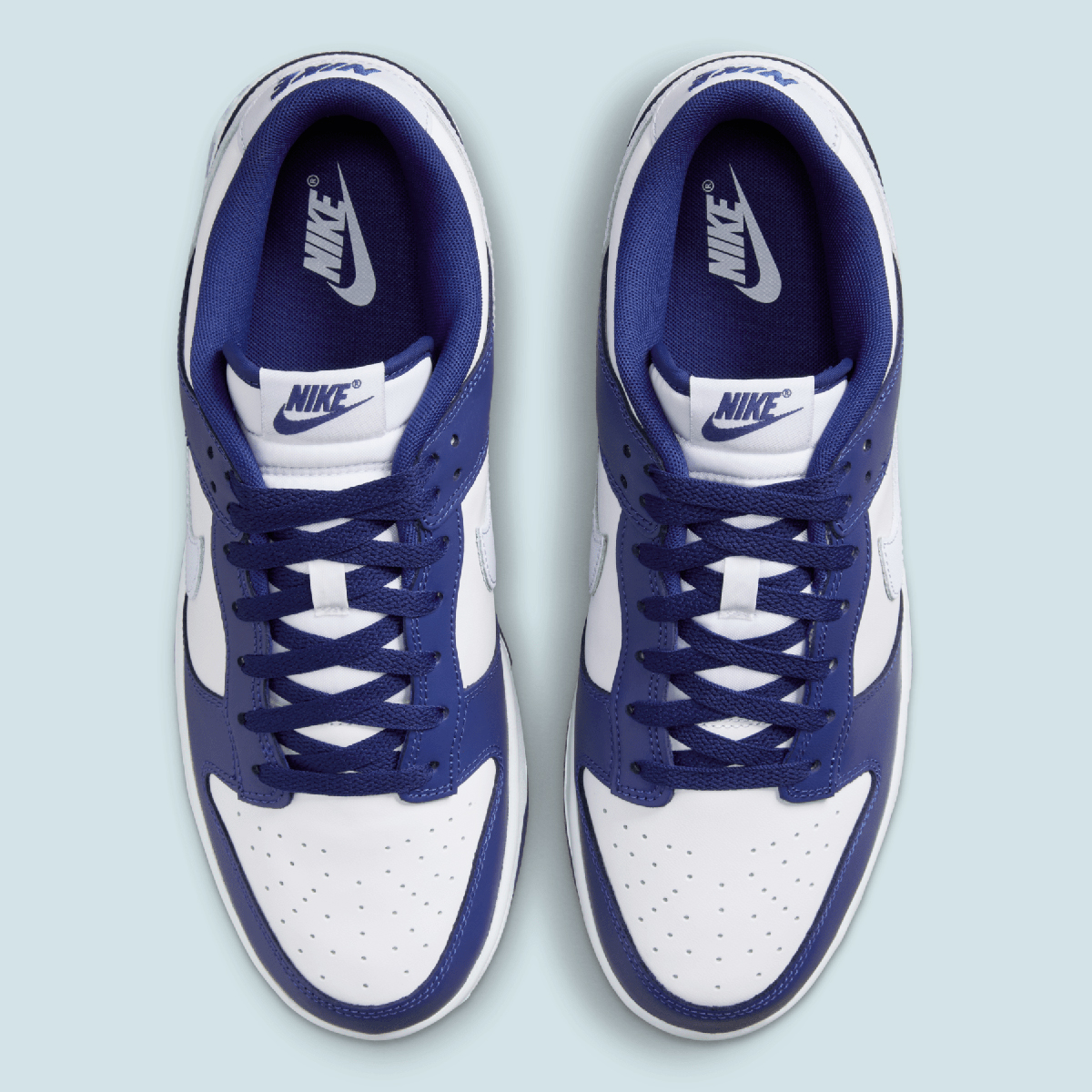 Nike Dunk Low Deep Royal Blue Football Grey White Dv0833 401 2