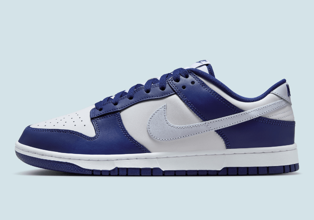 Nike Dunk Low Deep Royal Blue Football Grey White Dv0833 401 8