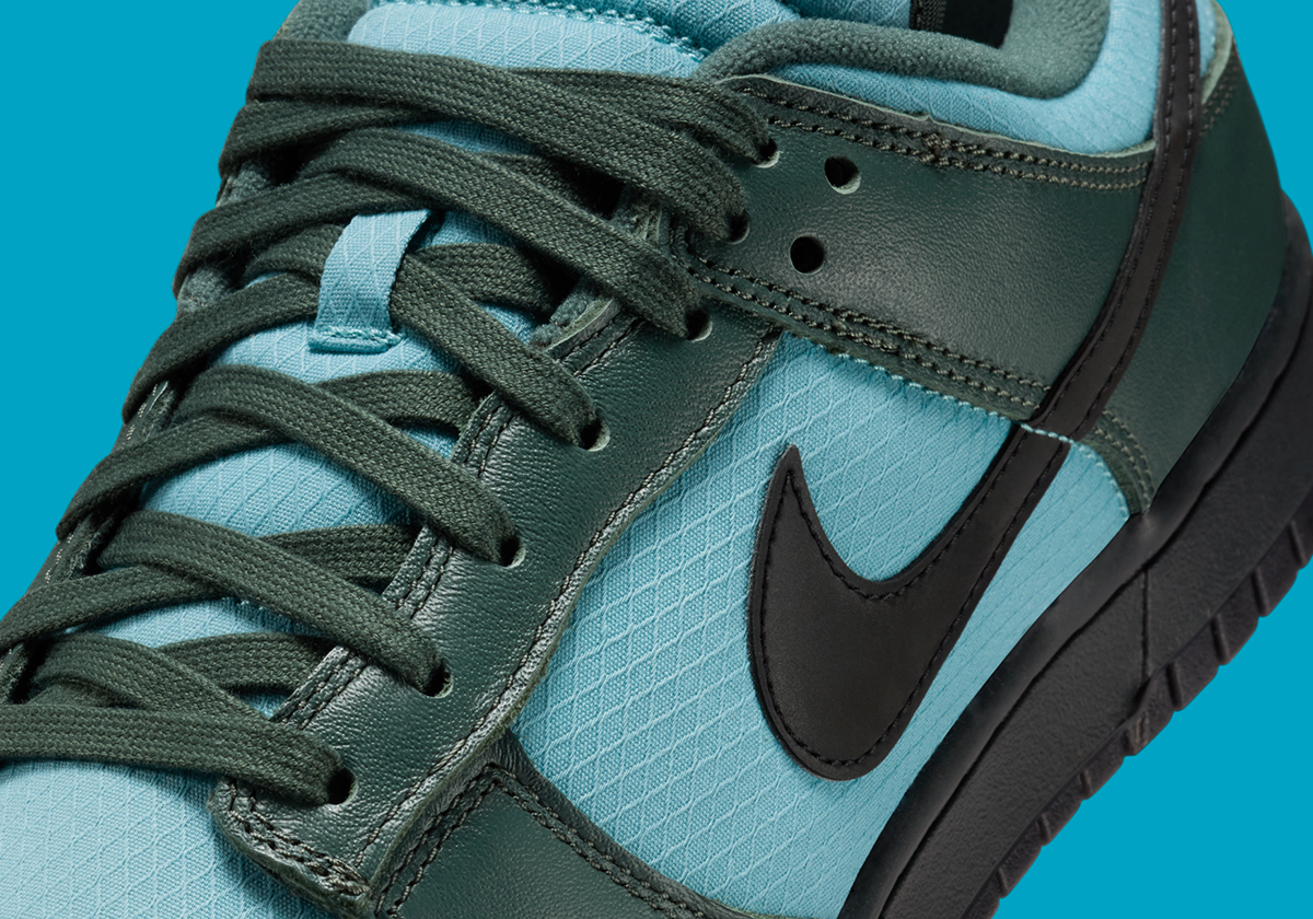 Diamond Patterns And "Diamond" Tones Hit The Nike Dunk Low