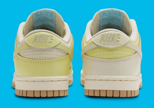 nike dunk low womens light lime coconut milk hemp 7