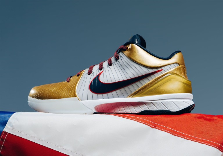 Nike Zoom Kobe 4 \'Gold Medal\' Nike Kobe 4 Protro Size 11 Mens Gold Medal Olympics FQ3544  main image 3