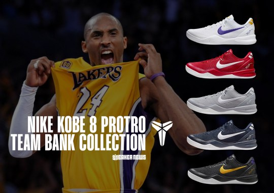 The Nike Kobe 8 Protro Team Bank Soon Releases On September 6th