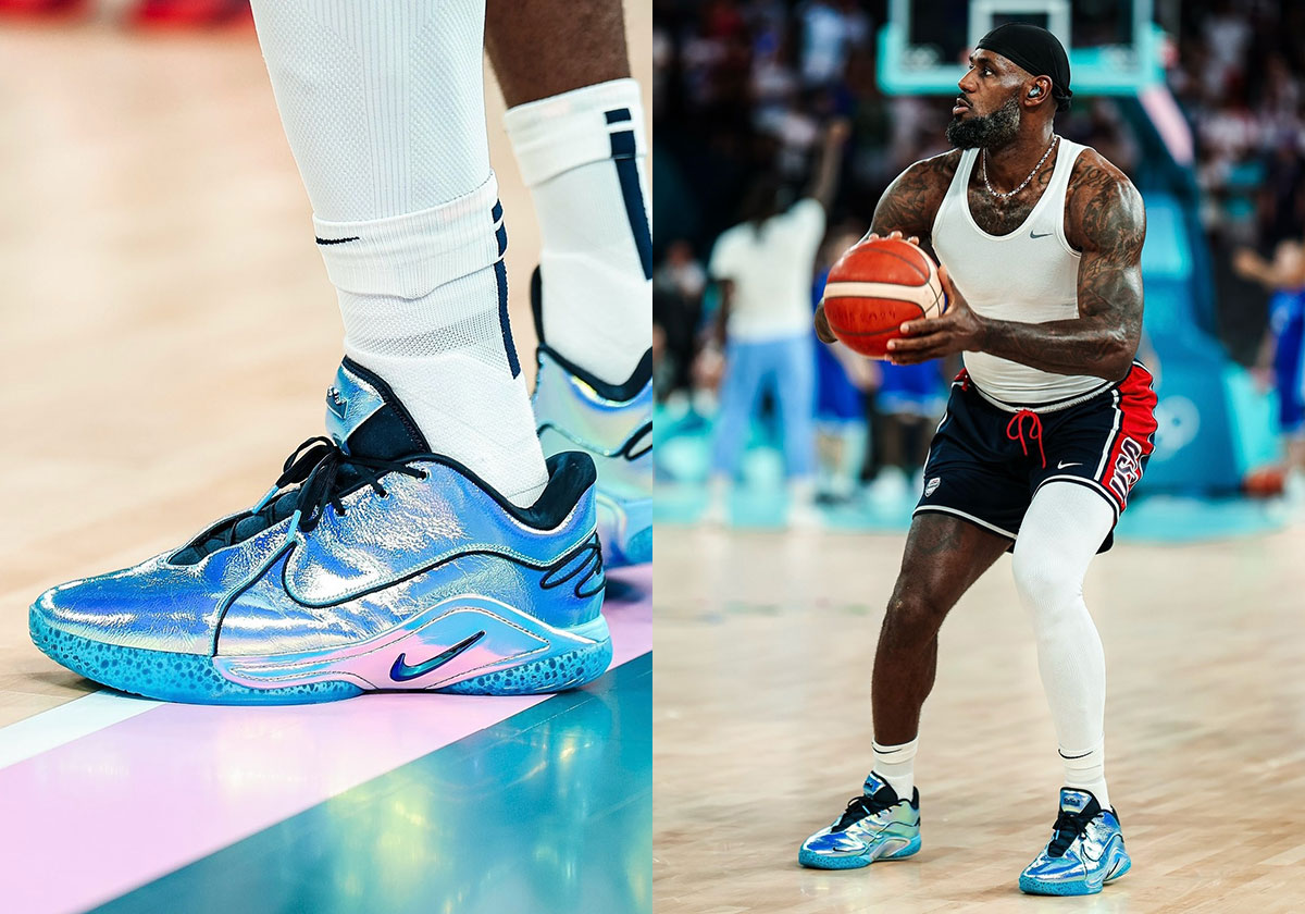 Nike Lebron 22 Gold Medal Game Pe Blue