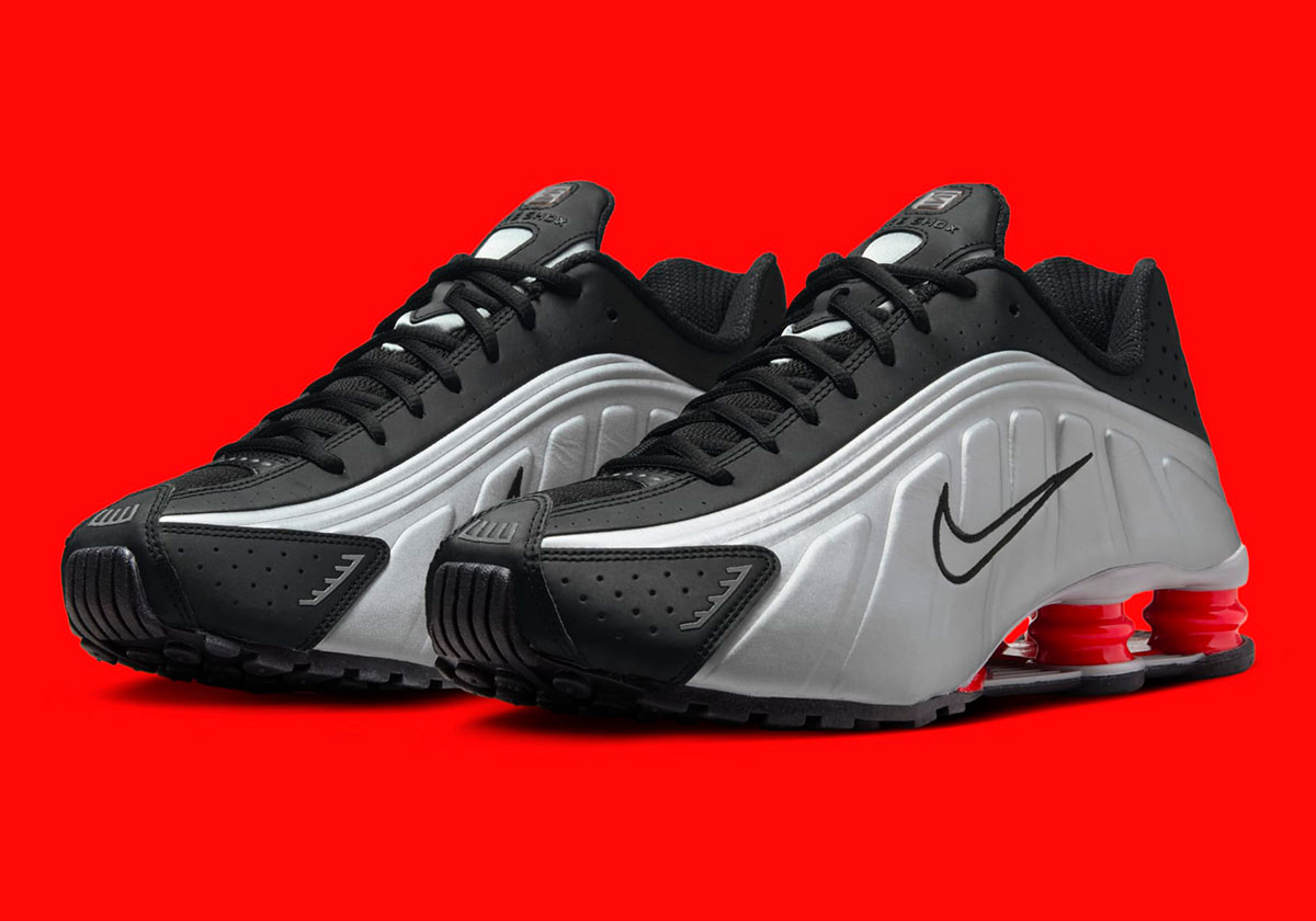 nike shox r4 black metallic silver max orange bv1111 008 release date 1