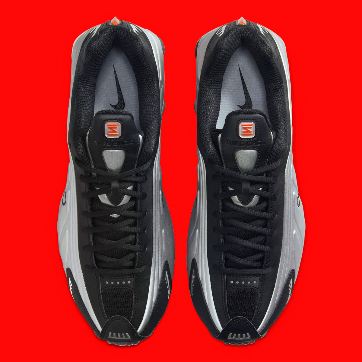 Nike Shox R4 Black Metallic Silver Max Orange Bv1111 008 Release Date 2