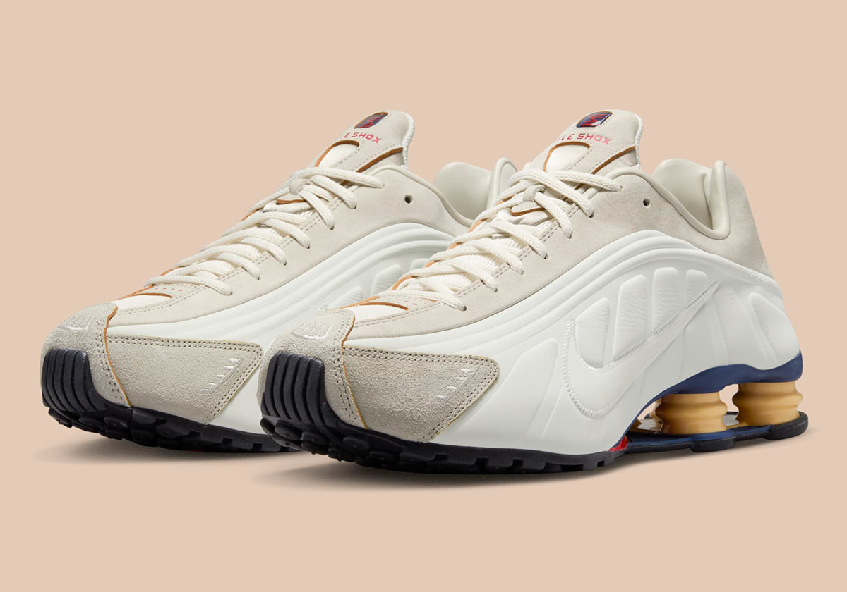 The Nike Shox R4 "Design By Korea" Comes With Suede Uppers