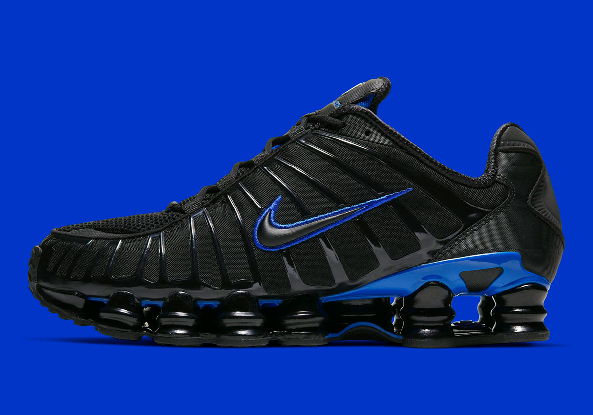 Nike Shox Tl Black Racer Blue Av3595 007 2