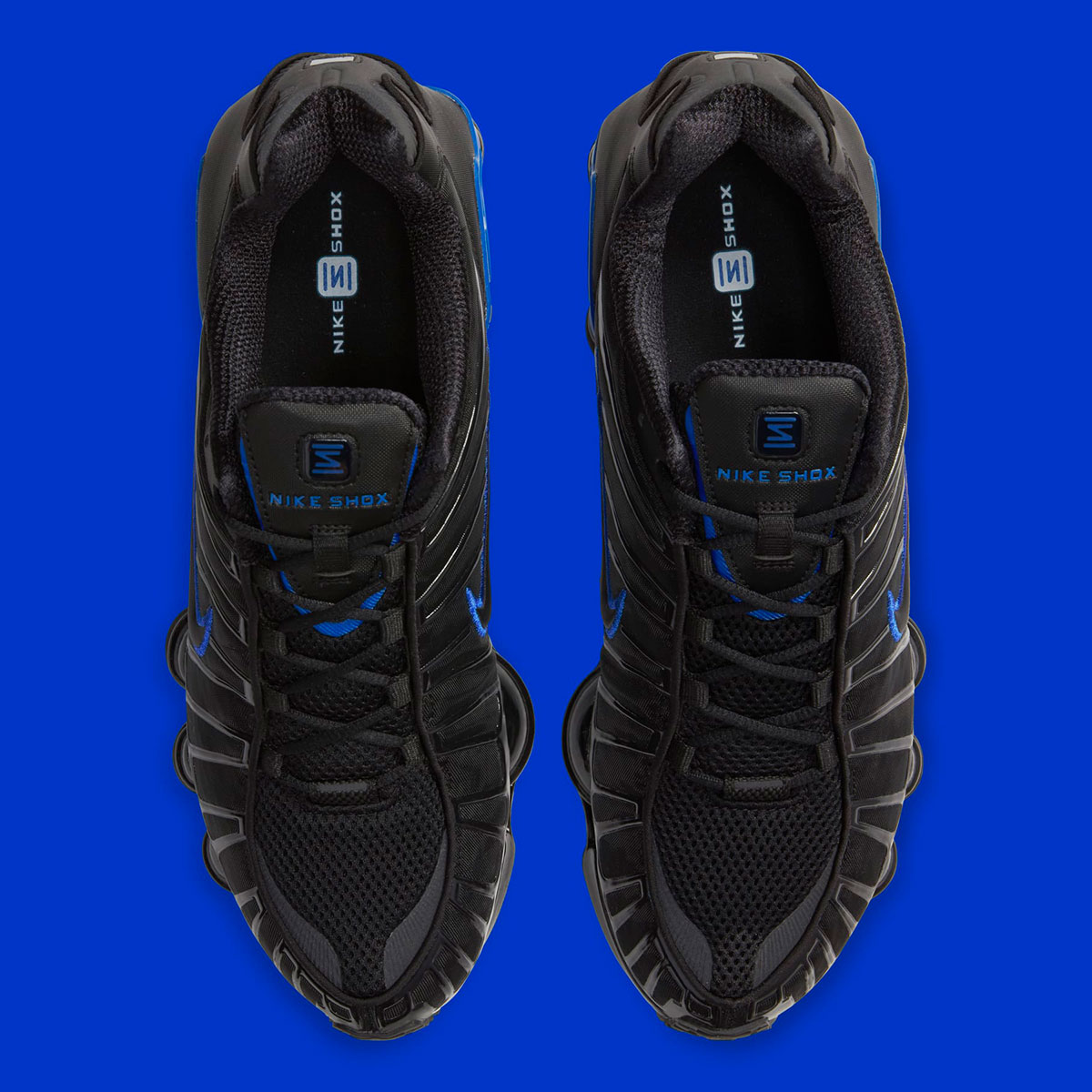 nike shox tl black racer blue av3595 007 4