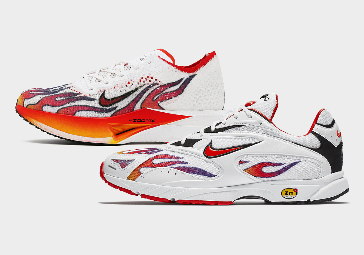 Nike supreme flame shoes hotsell