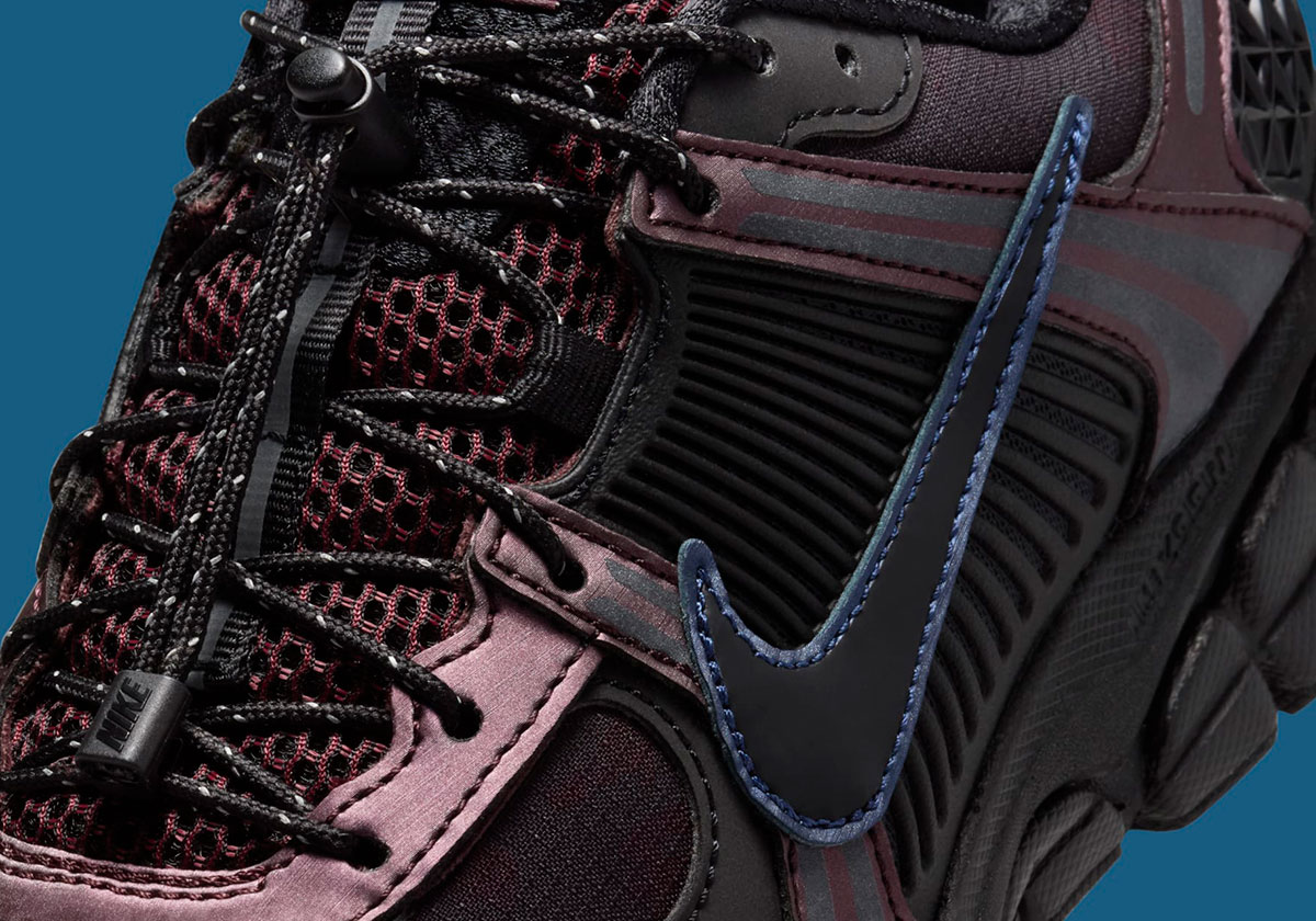 The Nike Zoom Vomero 5 "Metallic Burgundy" Is Fitted For Hiking Activities