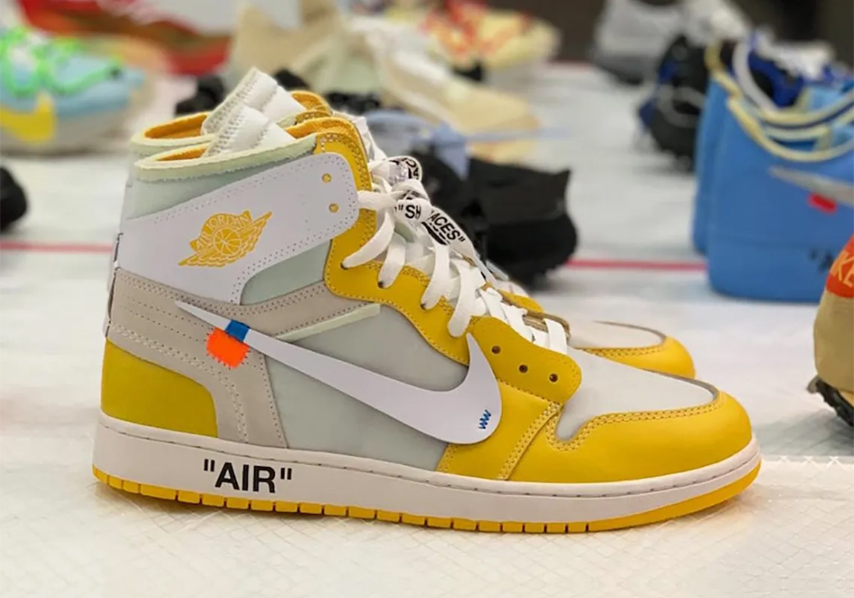 Off White Air Jordan 1 Canary 2025 Release SneakerNews