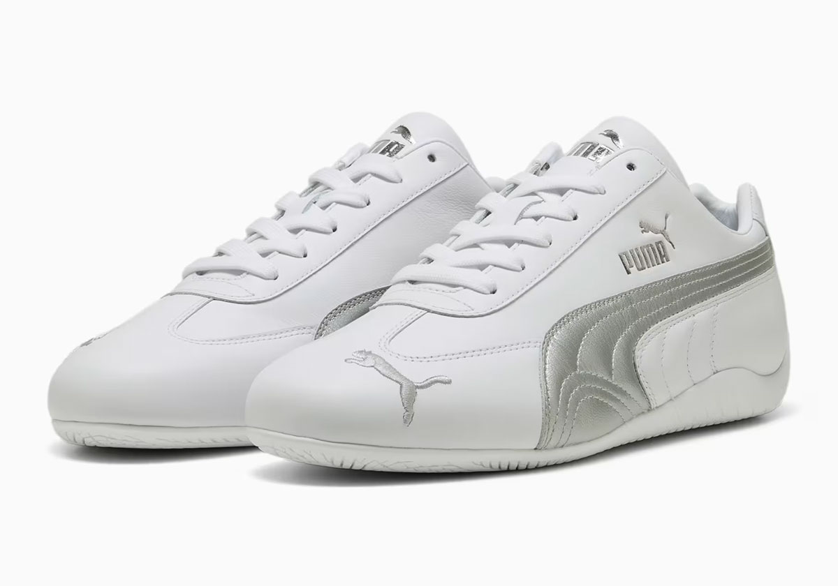 Puma Speedcat Og Leather White Silver 401603 03 2