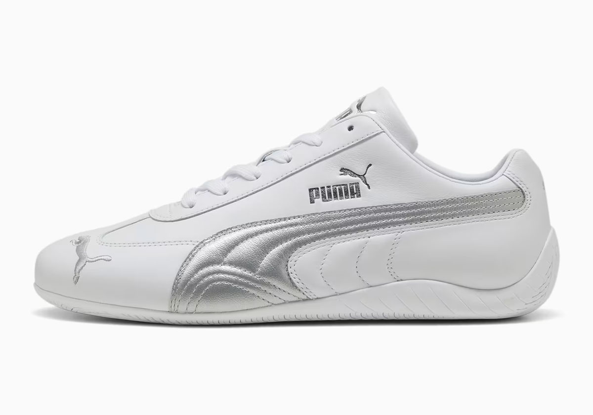 Puma Speedcat Og Leather White Silver 401603 03 3