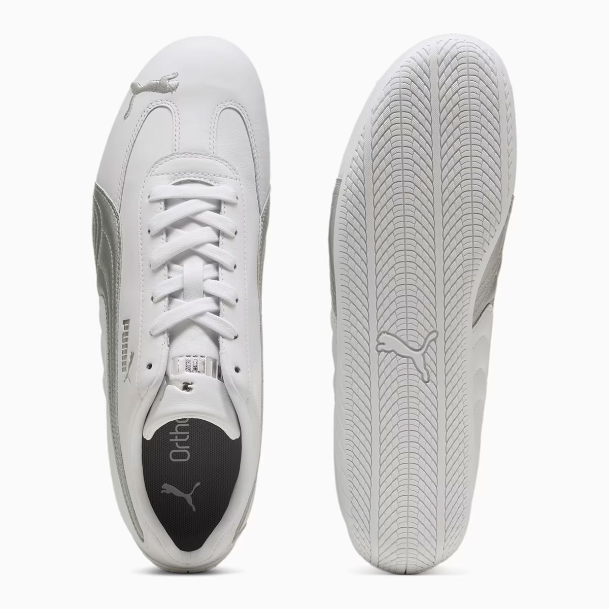 Puma Speedcat Og Leather White Silver 401603 03 4