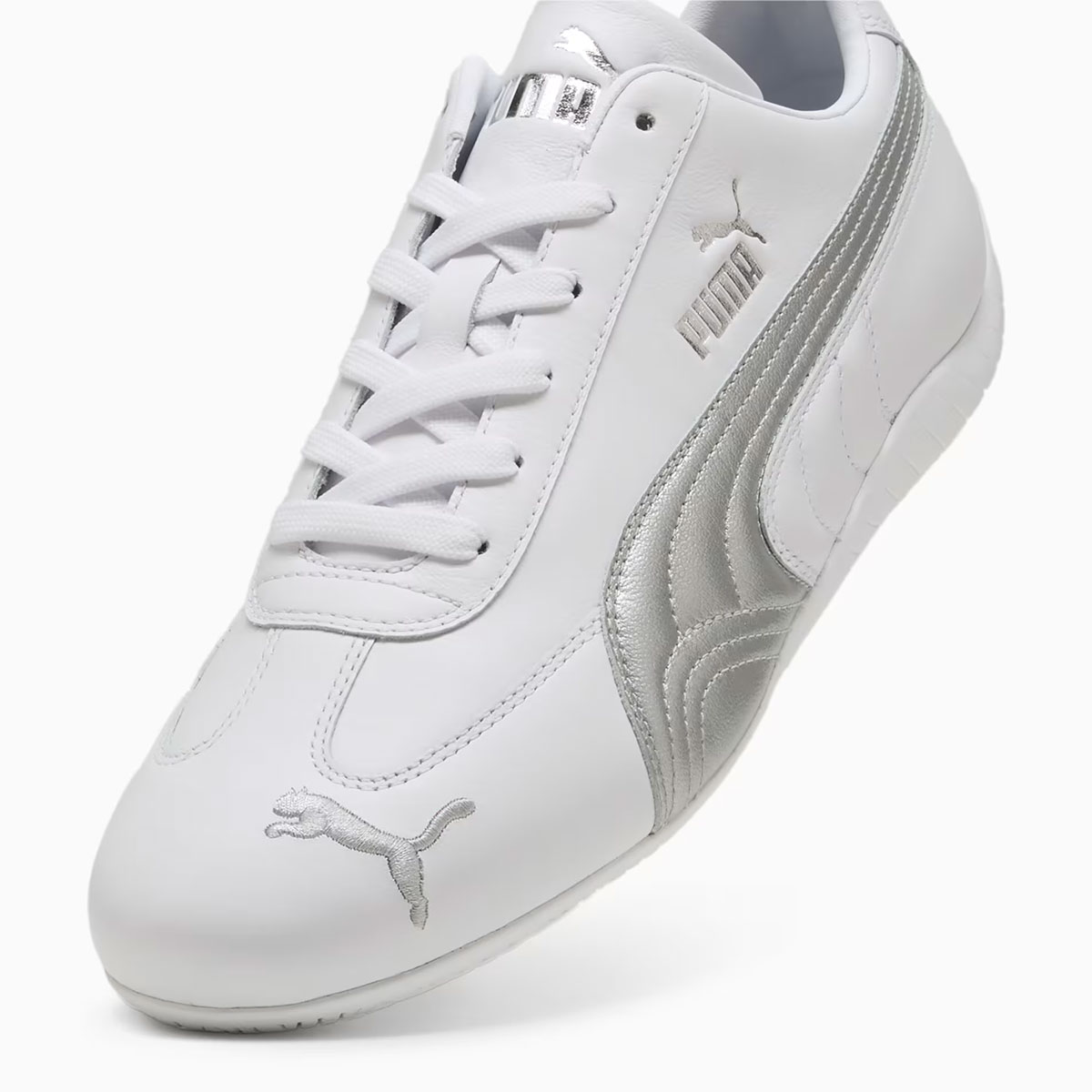 Puma Speedcat Og Leather White Silver 401603 03 5