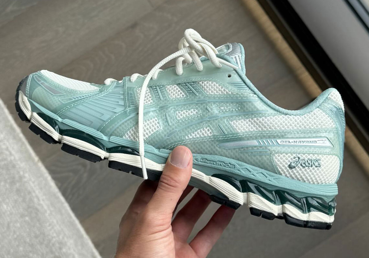 Kith ASICS GEL Kayano 12.1 Blue SneakerNews