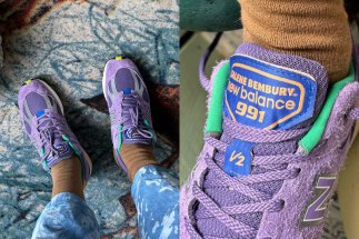 Salehe Bembury Teases A Purple New Balance 991v2 Collaboration