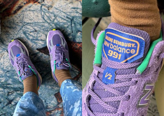 Salehe Bembury Teases A Purple New Balance 991v2 Collaboration