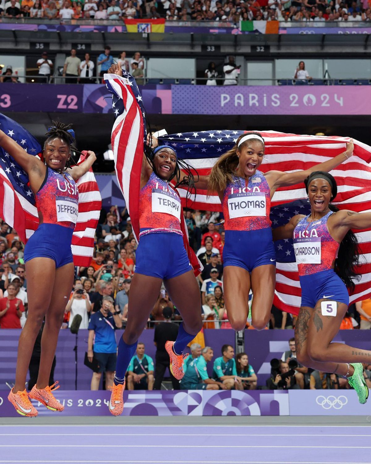 Sha'Carri Richardson Win First Olympic Gold In Special Nike "Electric