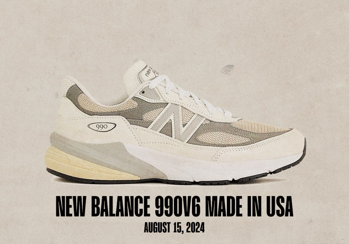 Sneaker Releases August 11 August 17 Nb 990v6 2