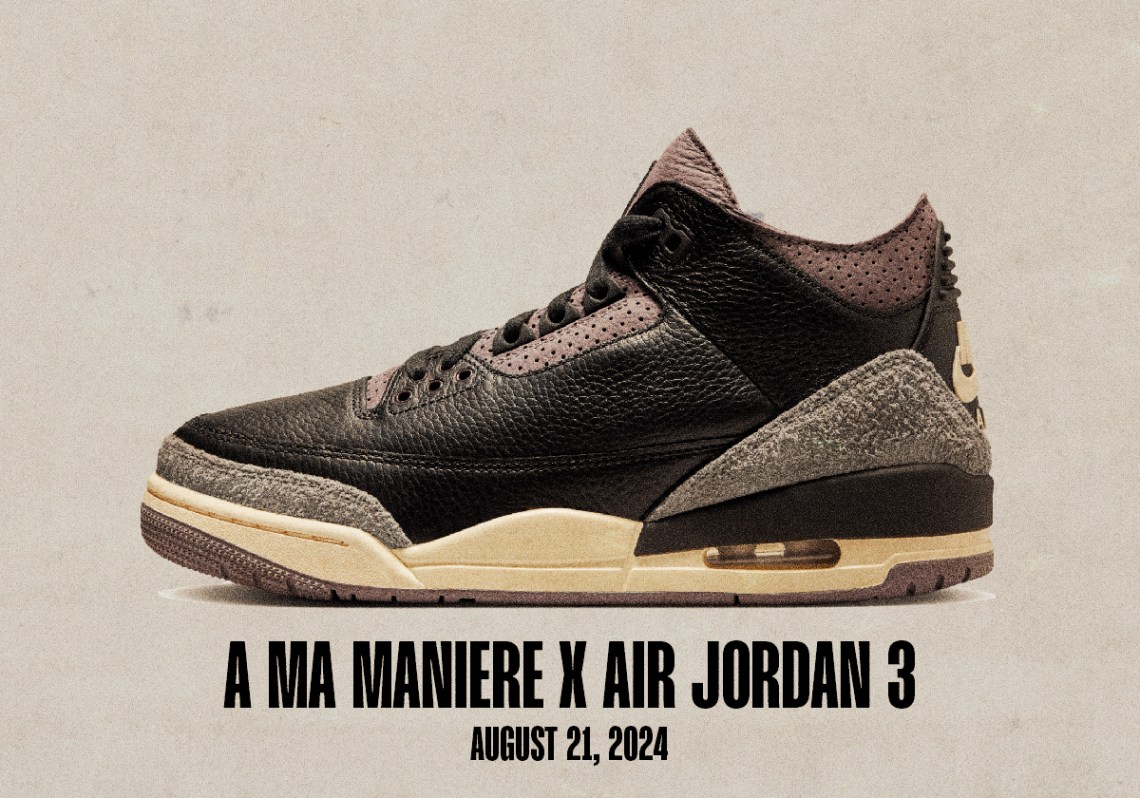 badminton Peachtree Releases August 18 August 24 Air Jordan 3 Amm