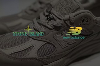 Stone Island And New Balance Collaborate On A Monochromatic 991v2