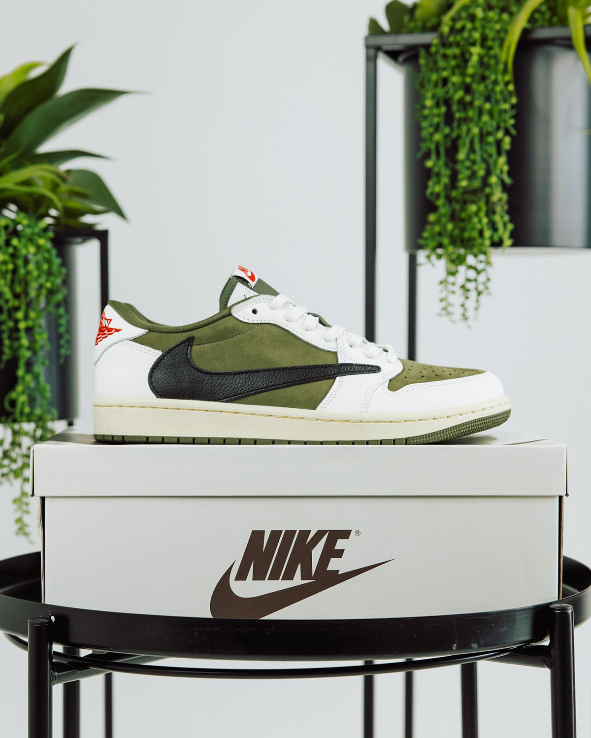 Travis Scott Medium Olive Air Jordan 1 Release Date SneakerNews