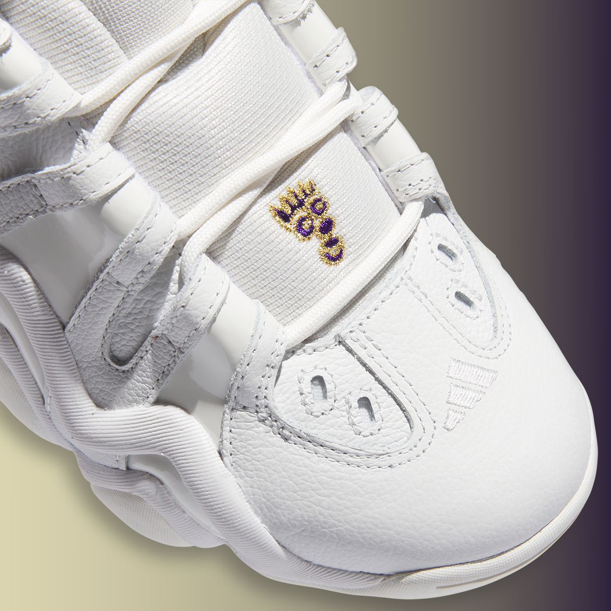 Adidas Crazy 8 Core White Off White Collegiate Purple If4523 5