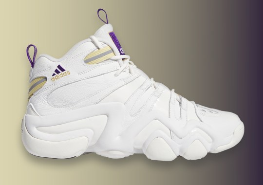 LA Lakers Colors Adorn Kobe Bryant’s adidas Crazy 8