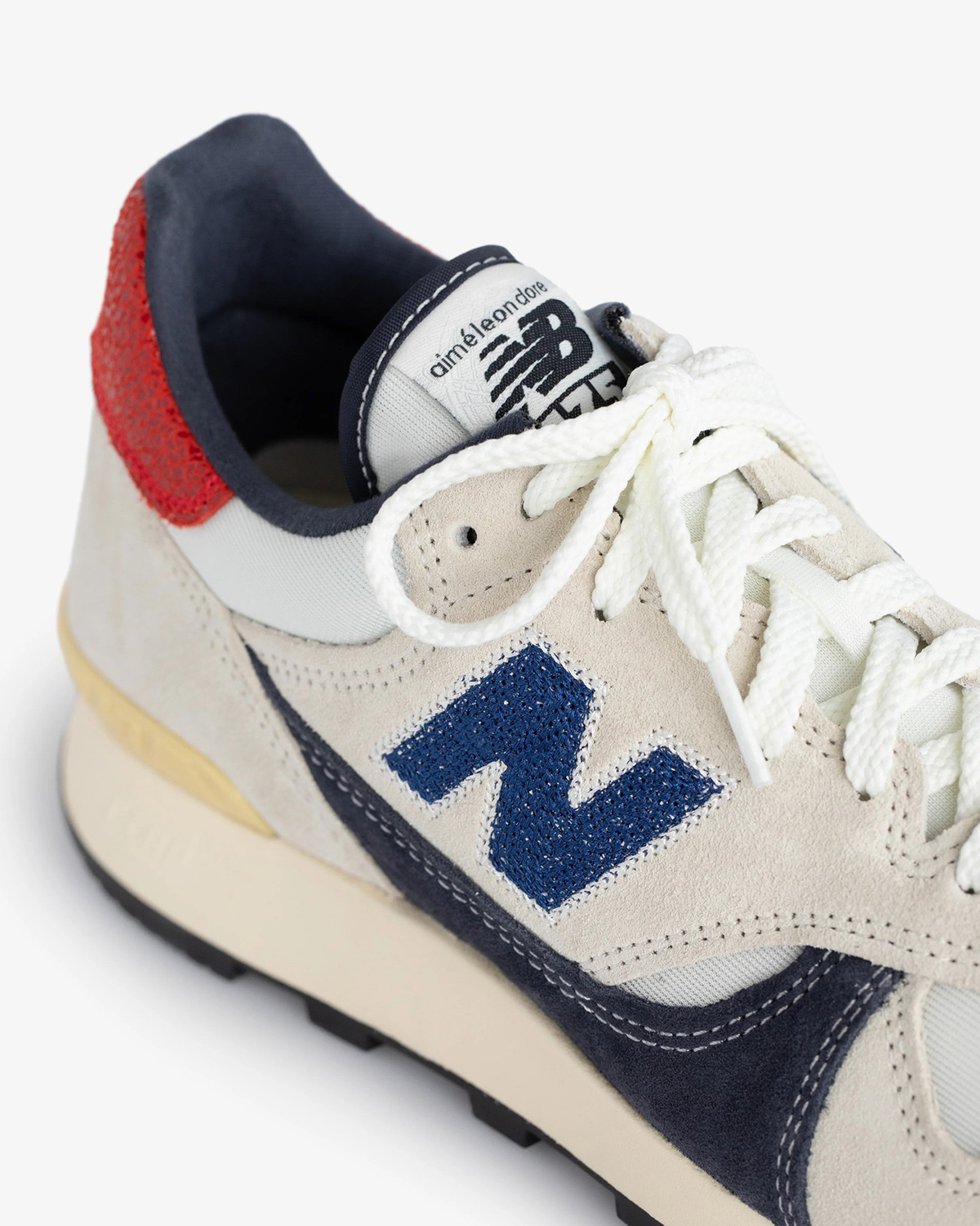 Aime Leon Dore New Balance 475 White Red Blue 4