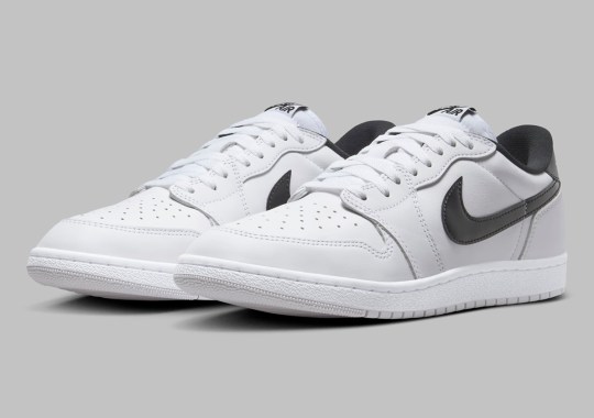 Official Images Of The Air jordan Heren 1 Low ‘85 “White/Black”