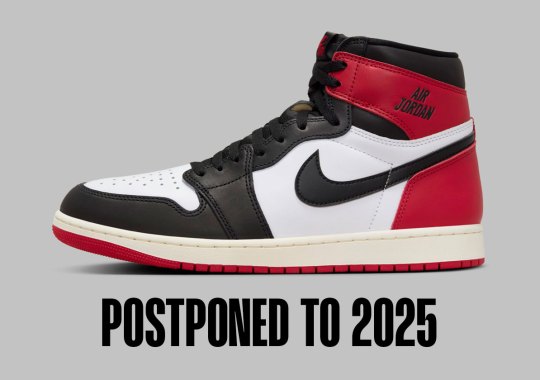 Air Ice jordan 1 “Black Toe Reimagined” Release Postponed To 2025