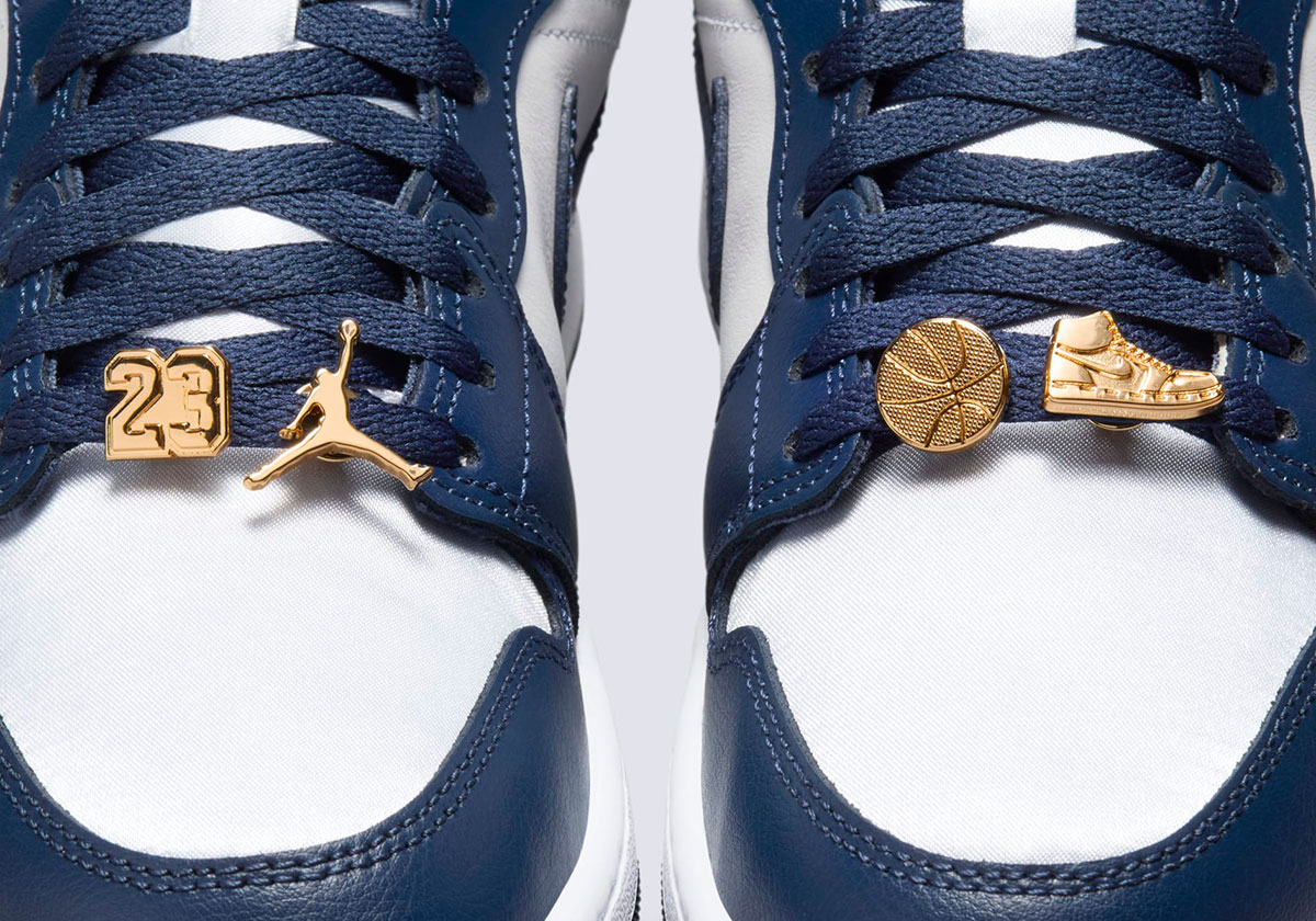 Golden Charms Appear On The Women’s Air Jordan 1 Mid