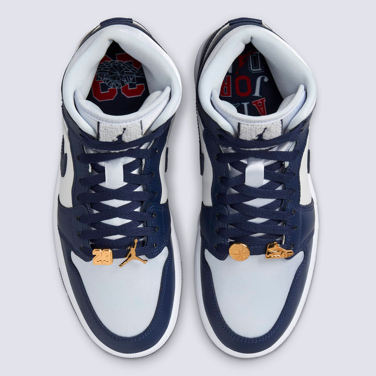 Air Jordan 1 Mid Football Grey White Gym Red Midnight Navy Fz8777 044 1