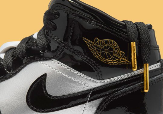 Jordan Adds “Metallic Gold” Accents To The Kid’s Air Jordan 1 Mid