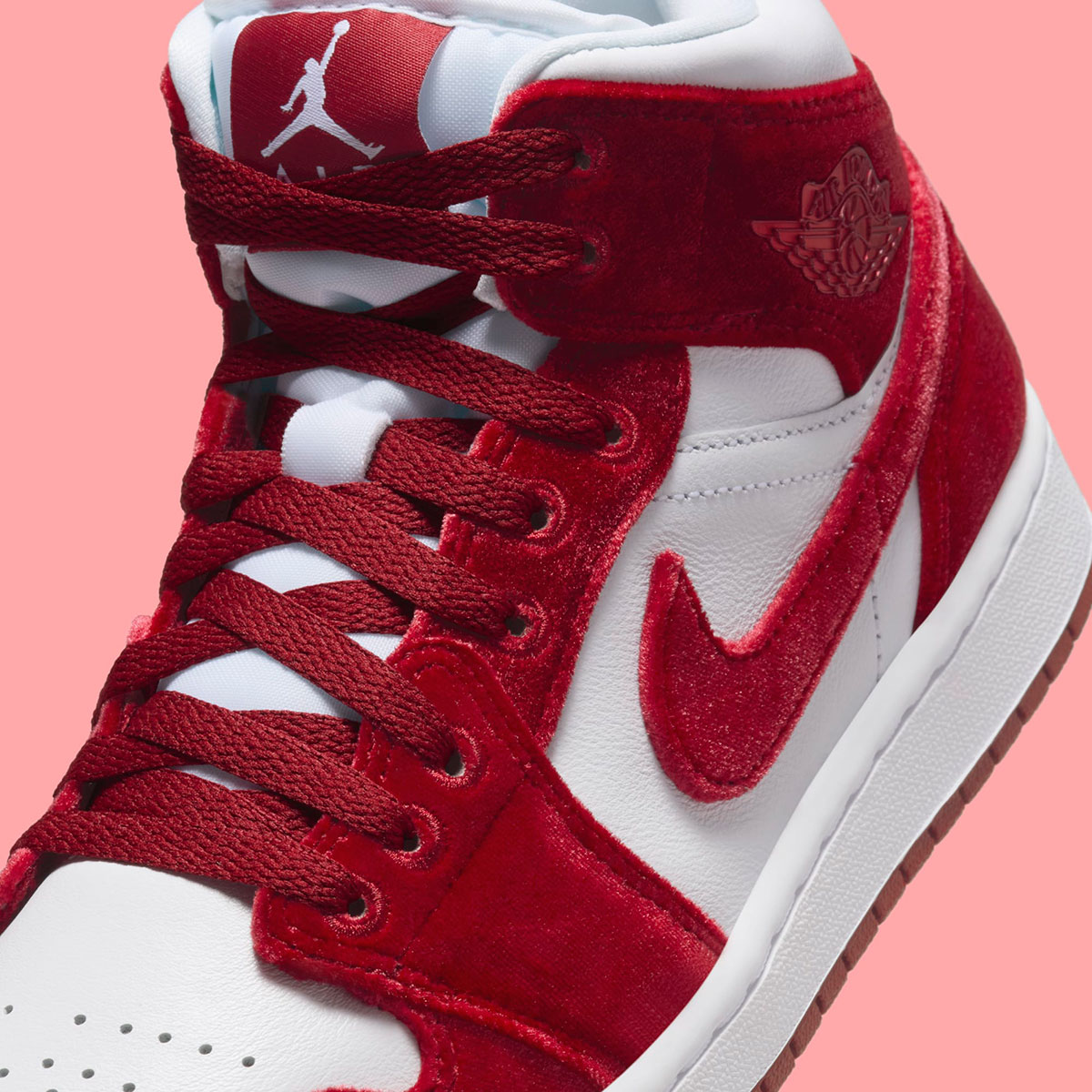 Air Jordan 1 Mid Red Velvet FZ3334 100 SneakerNews