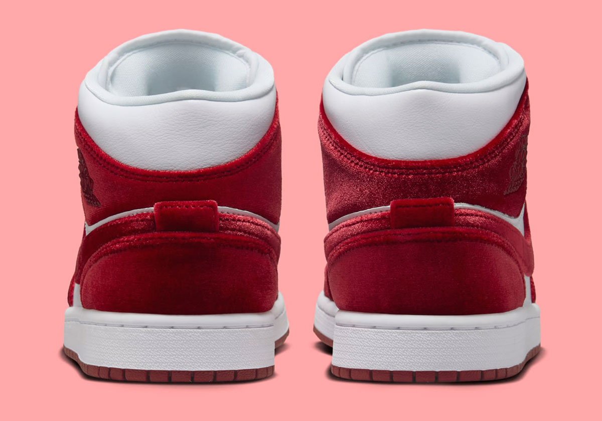 Air Jordan 1 Mid Red Velvet Fz3334 100 6