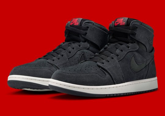 “Siren Red” Blares On This Stealthy Air Jordan 1 Zoom CMFT 2