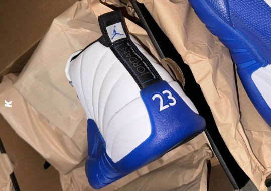 First Look At The Air Jordan 12 “Blueberry”