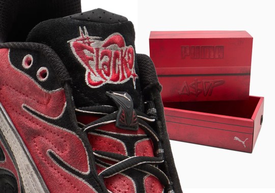 A$AP Rocky’s Distressed PUMA Inhale Is Dropping In "Pop Red"