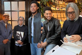 Devin Booker Gifts Nike Book 1s To Hiroshi Fujiwara And Chris Union