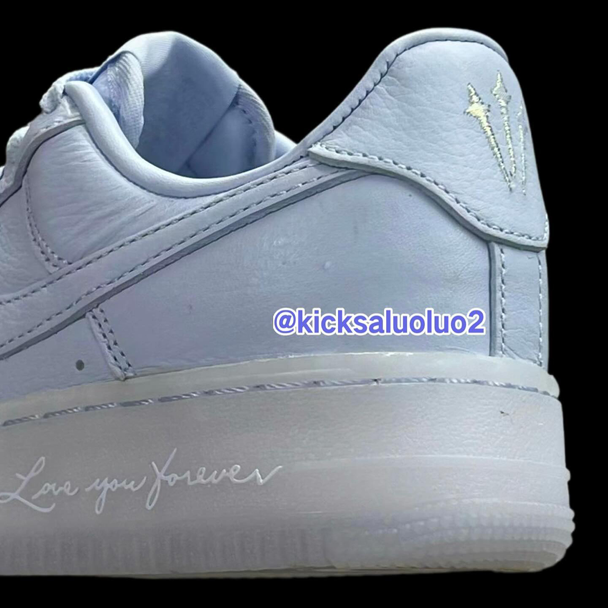 Drake Nike Air Force 1 Low White Cobalt Tint Metallic Silver Cz8065 101 1