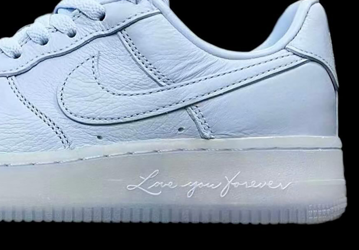 Drake’s Nike Air Force 1 Low “Love You Forever” Returns In Cobalt Tint