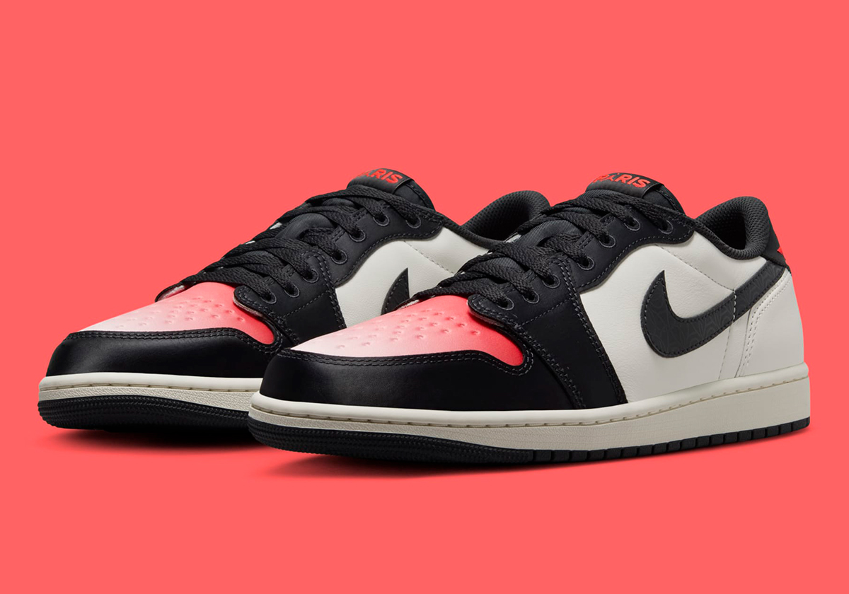 PSG Air Jordan 1 Low OG HF8828 100 Release Date SneakerNews