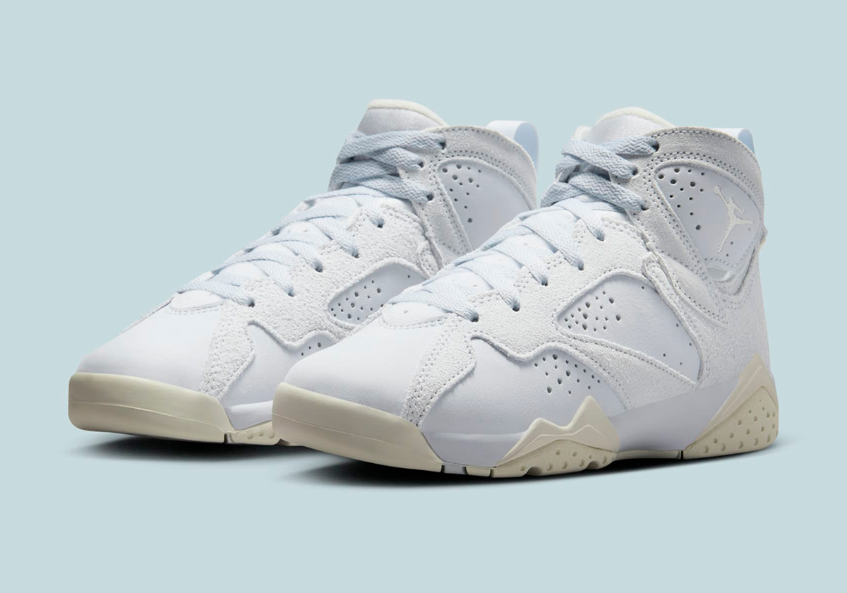 Air jordan 7 all white on sale