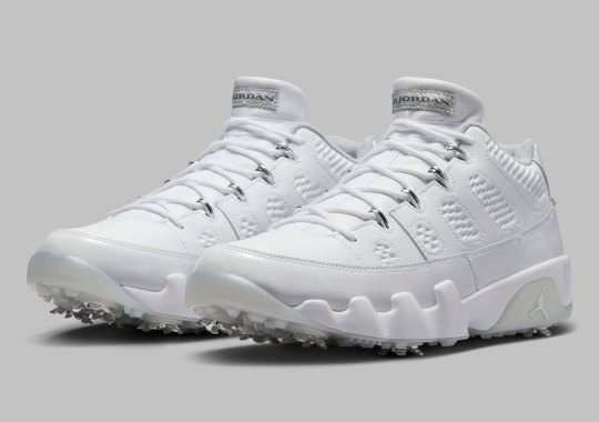 The Air original jordan 9 Golf Expands Its Bag With Chrome Accents