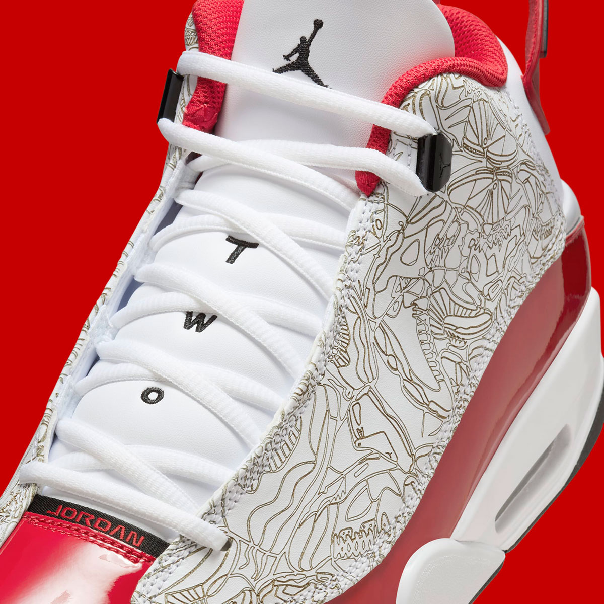 Jordan Dub Zero Red White Black 311046 163 1